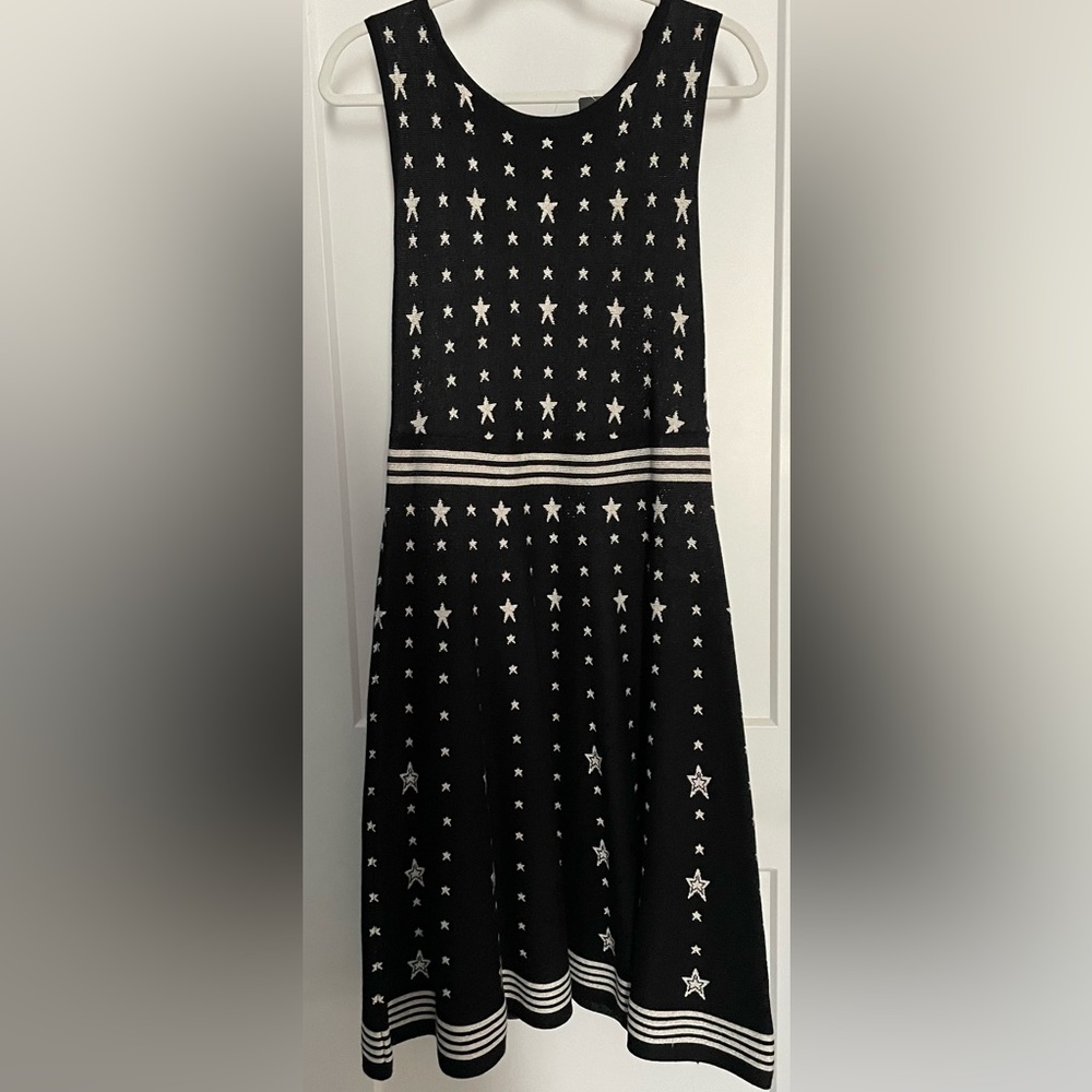 Star sweater dress